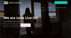 Desktop Screenshot of lovelivedc.com