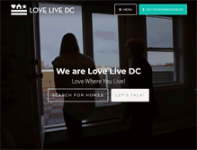 Tablet Screenshot of lovelivedc.com